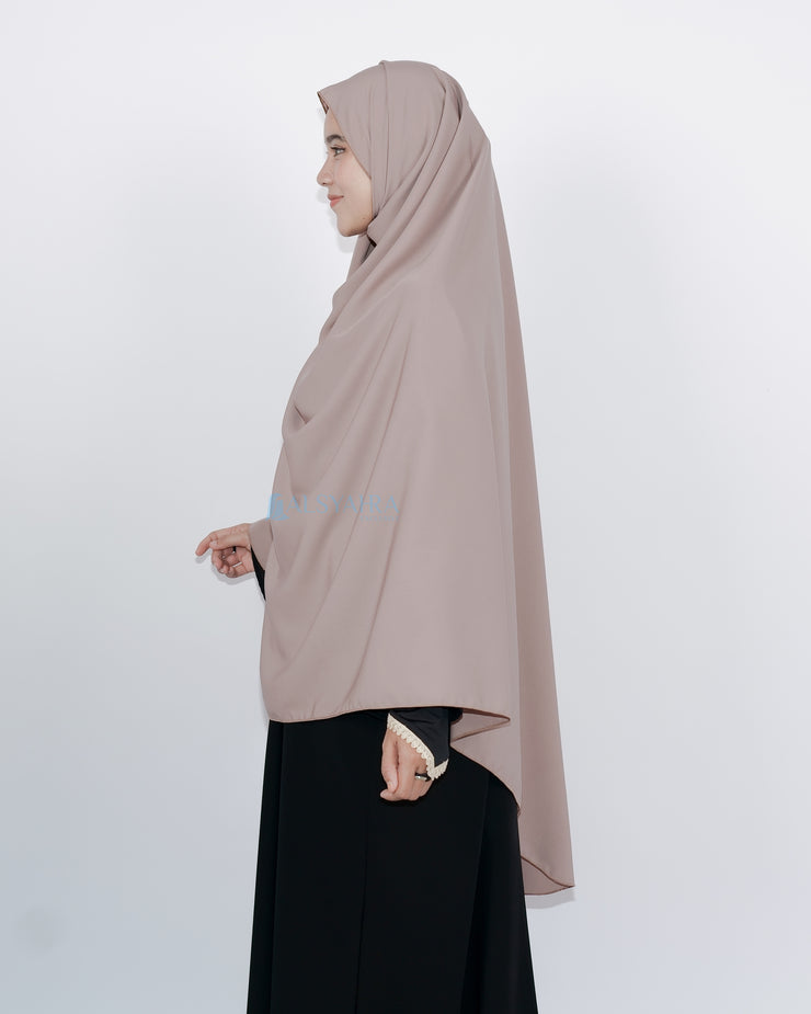 Set Pasmina Syari Hurun In Cadar Tali Size XL Luxury Wolfis Alsyahra Exclusive