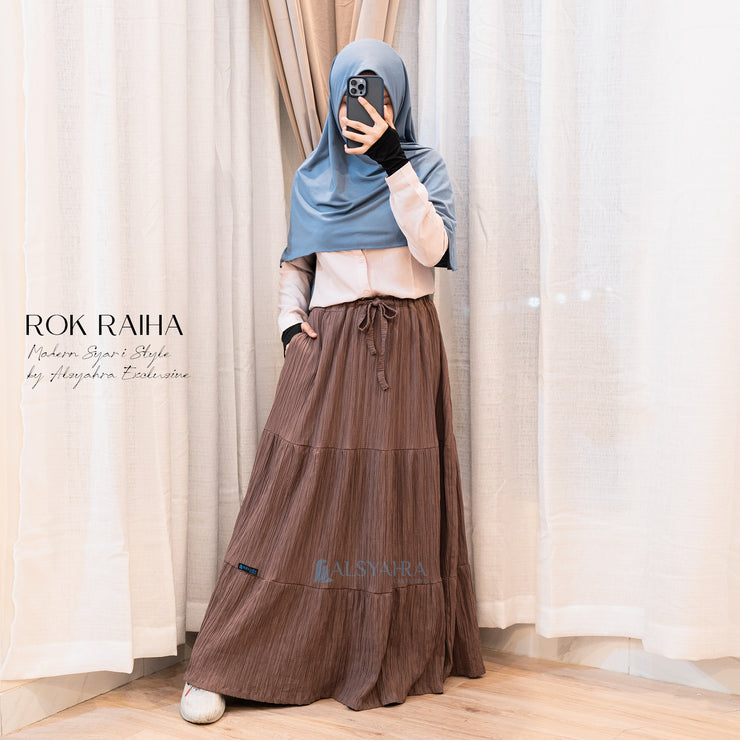 Daily Rok Syari Raiha Fancy Crinkle Alsyahra Exclusive
