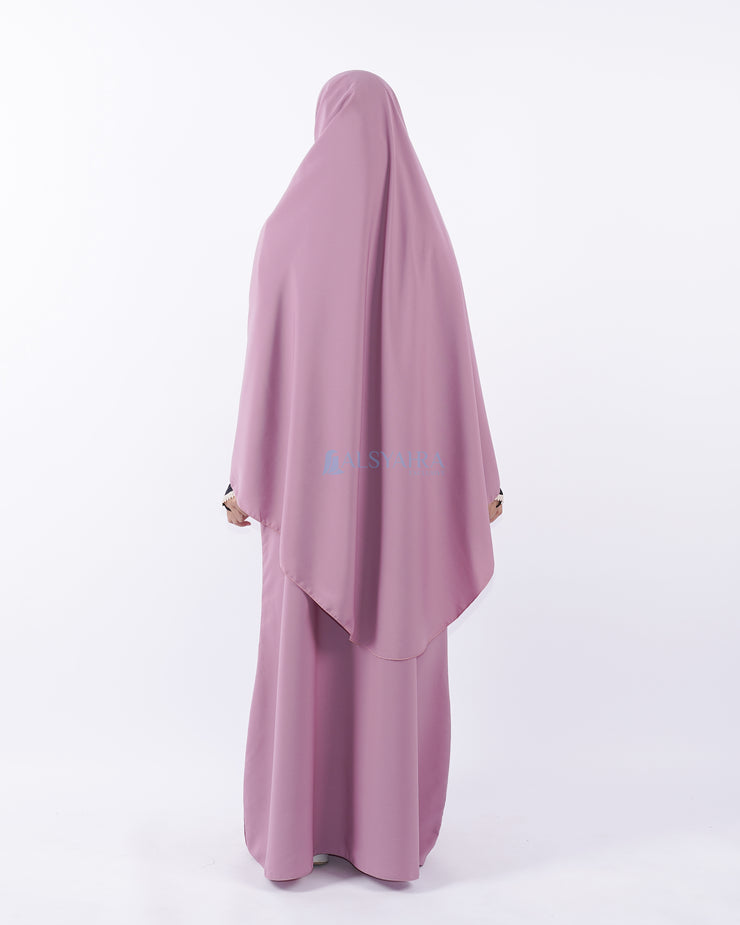 Bundling Gamis Pasmina Hurun in L Luxury Wolfis Alsyahra Exclusive
