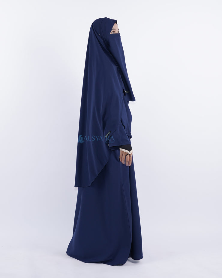 Bundling Gamis Pasmina Hurun in L Luxury Wolfis Alsyahra Exclusive